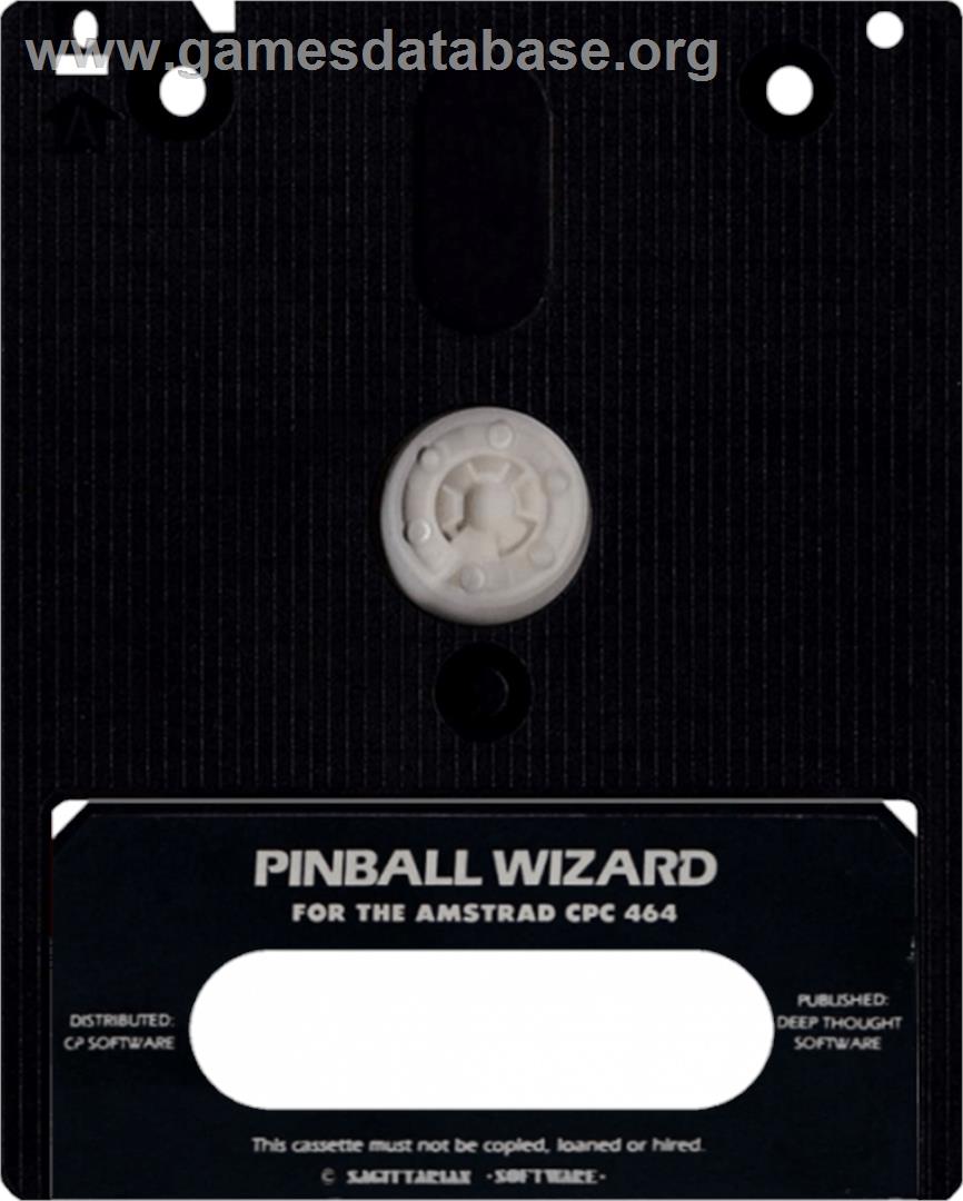Pinball Wizard - Amstrad CPC - Artwork - Cartridge