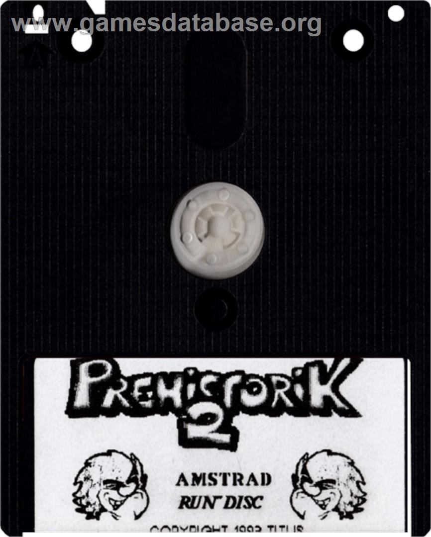 Prehistorik 2 - Amstrad CPC - Artwork - Cartridge