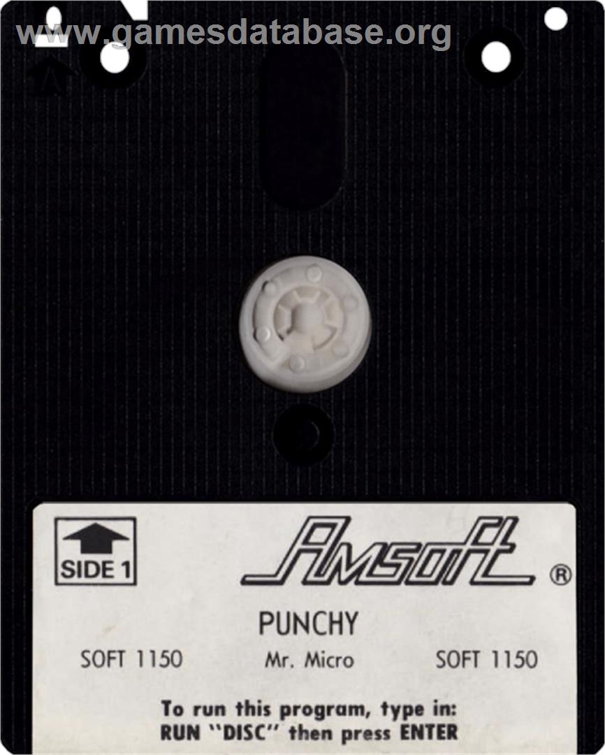 Punchy - Amstrad CPC - Artwork - Cartridge