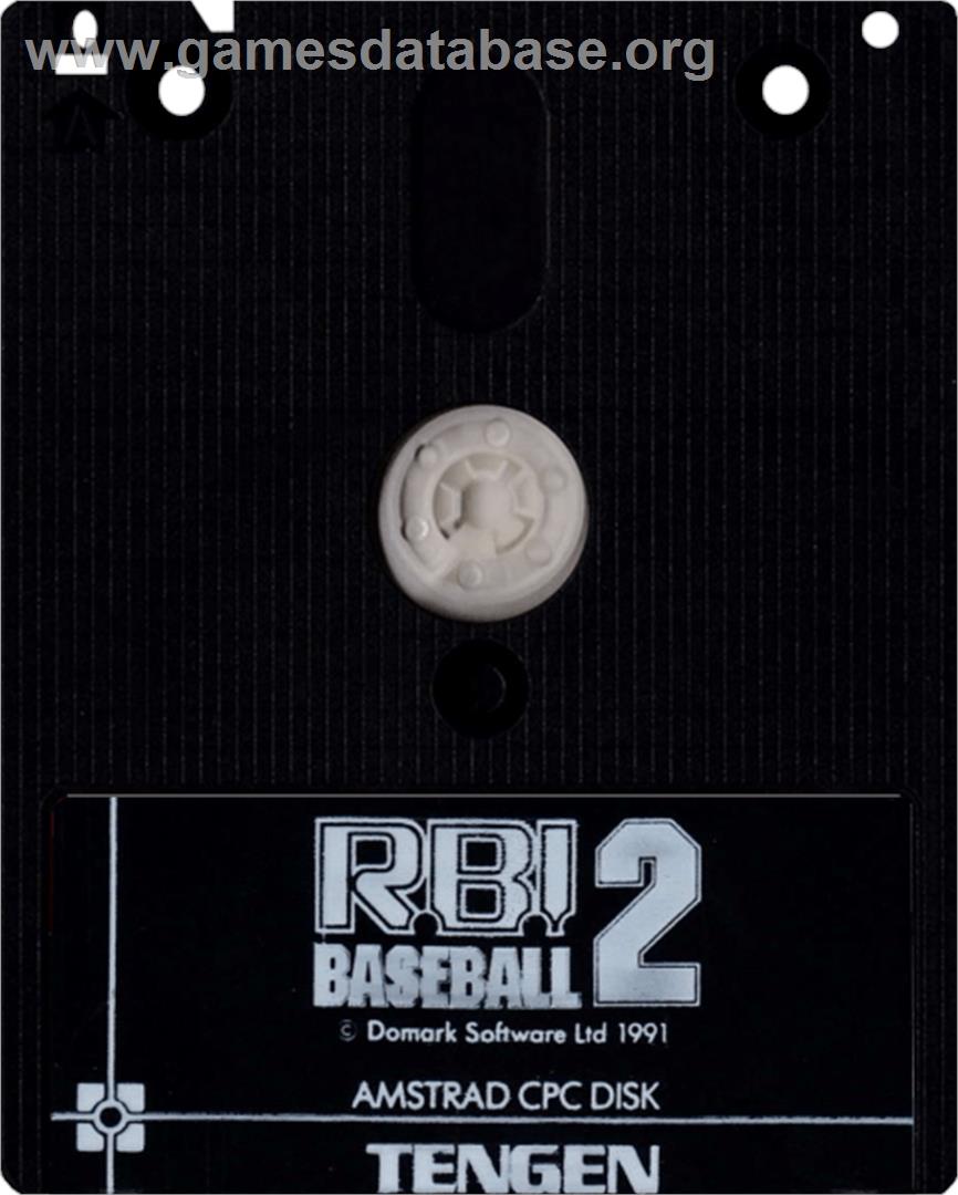 RBI Baseball 2 - Amstrad CPC - Artwork - Cartridge