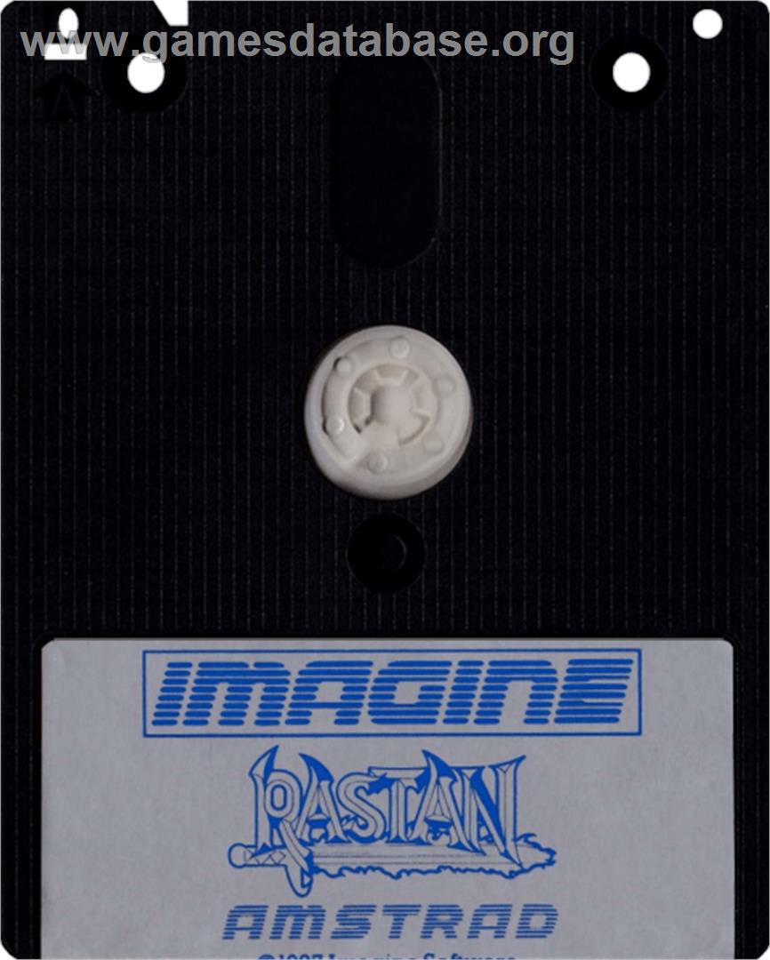 Rastan Saga - Amstrad CPC - Artwork - Cartridge