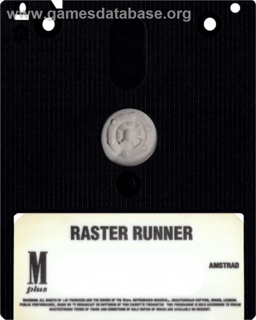 Raster Runner - Amstrad CPC - Artwork - Cartridge