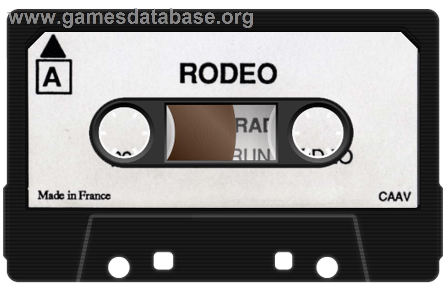 Rodeo - Amstrad CPC - Artwork - Cartridge
