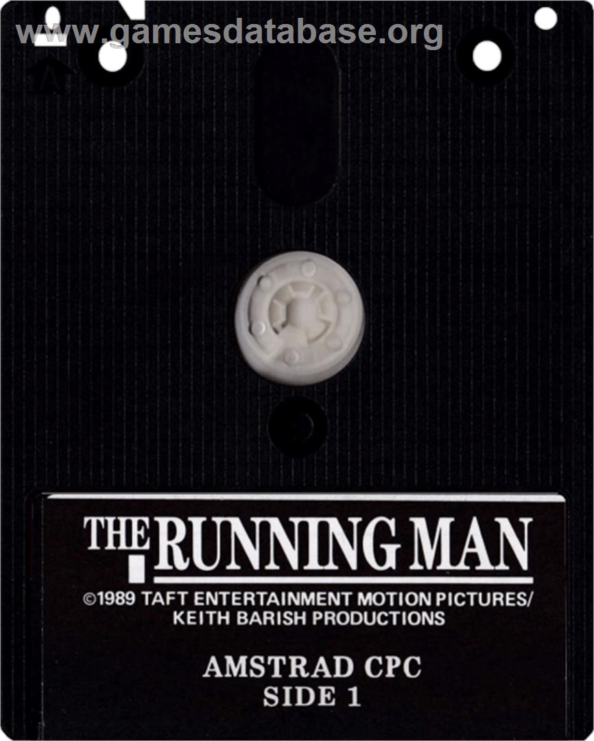 Running Man - Amstrad CPC - Artwork - Cartridge