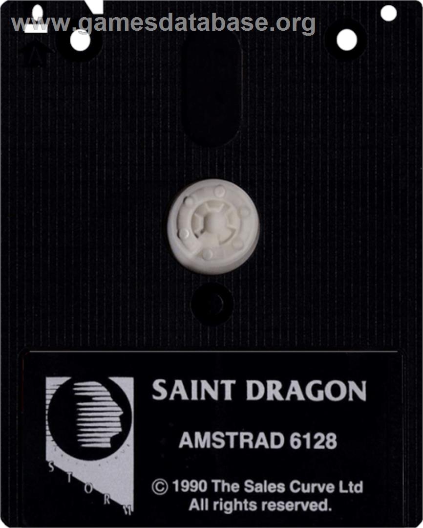 Saint Dragon - Amstrad CPC - Artwork - Cartridge