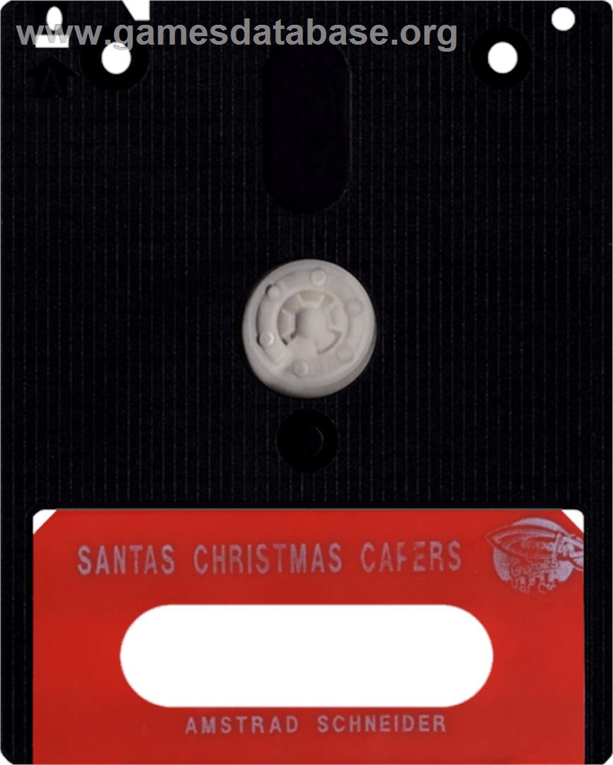 Santa's Xmas Caper - Amstrad CPC - Artwork - Cartridge