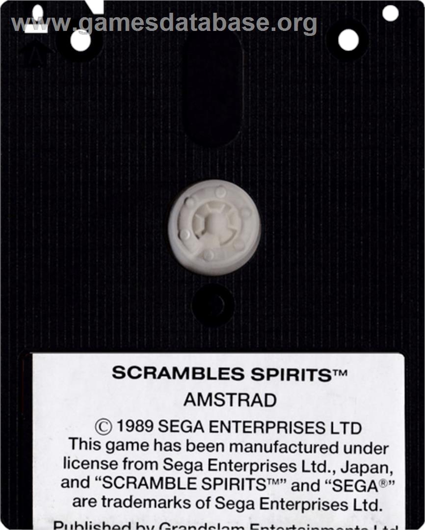 Scramble Spirits - Amstrad CPC - Artwork - Cartridge