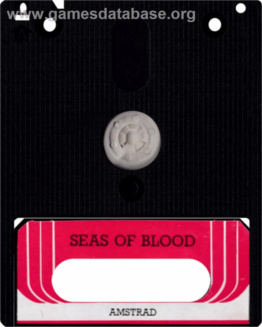 Seas of Blood - Amstrad CPC - Artwork - Cartridge