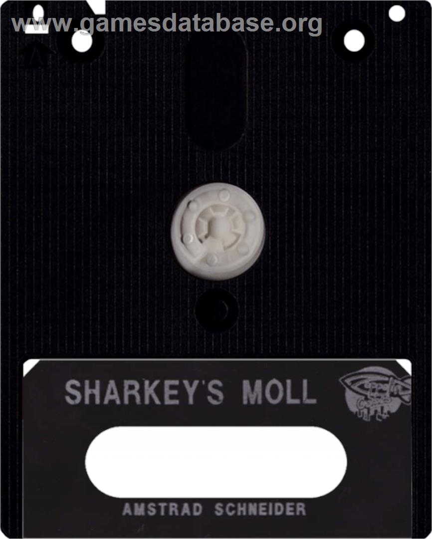 Sharkey's Moll - Amstrad CPC - Artwork - Cartridge