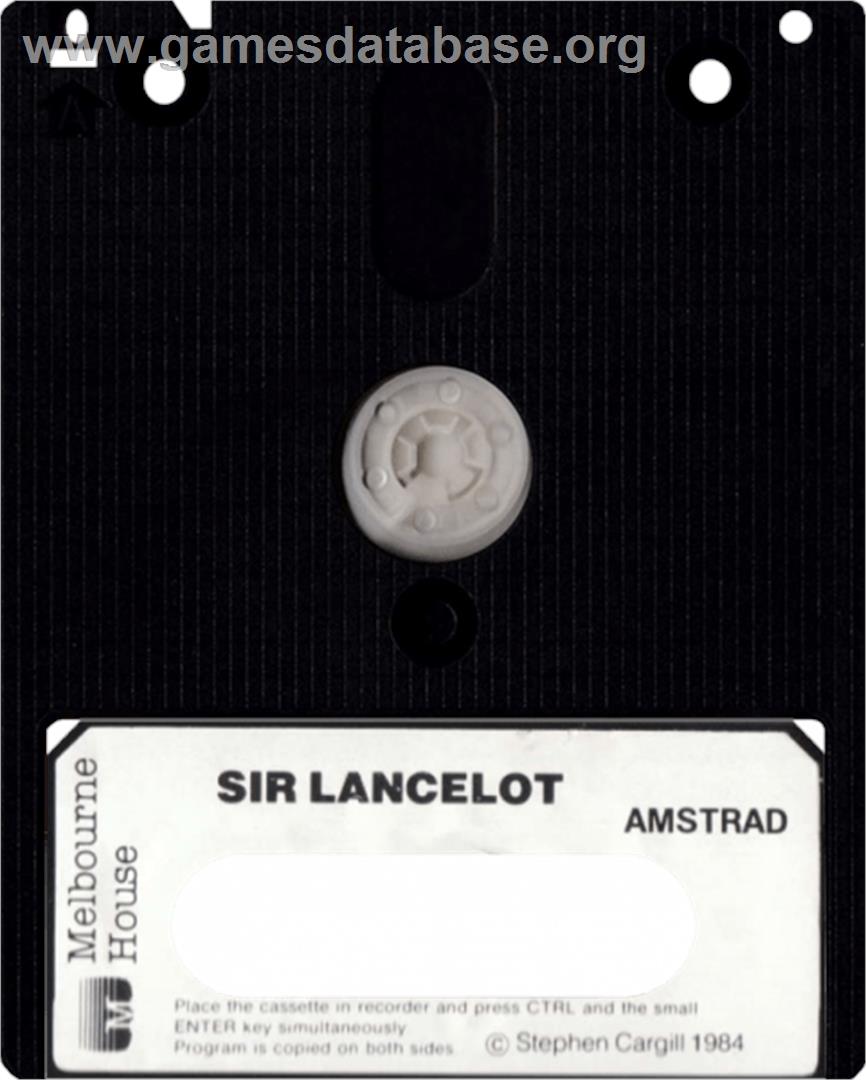 Sir Lancelot - Amstrad CPC - Artwork - Cartridge