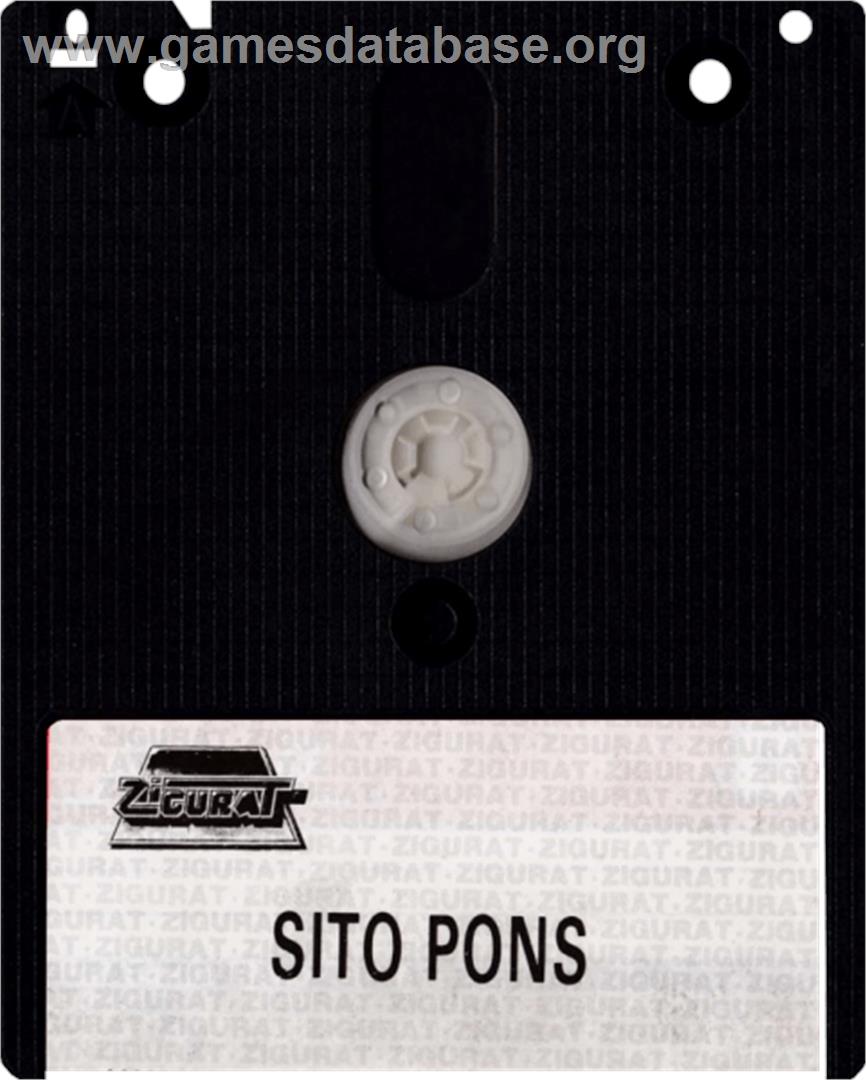 Sito Pons 500cc Grand Prix - Amstrad CPC - Artwork - Cartridge