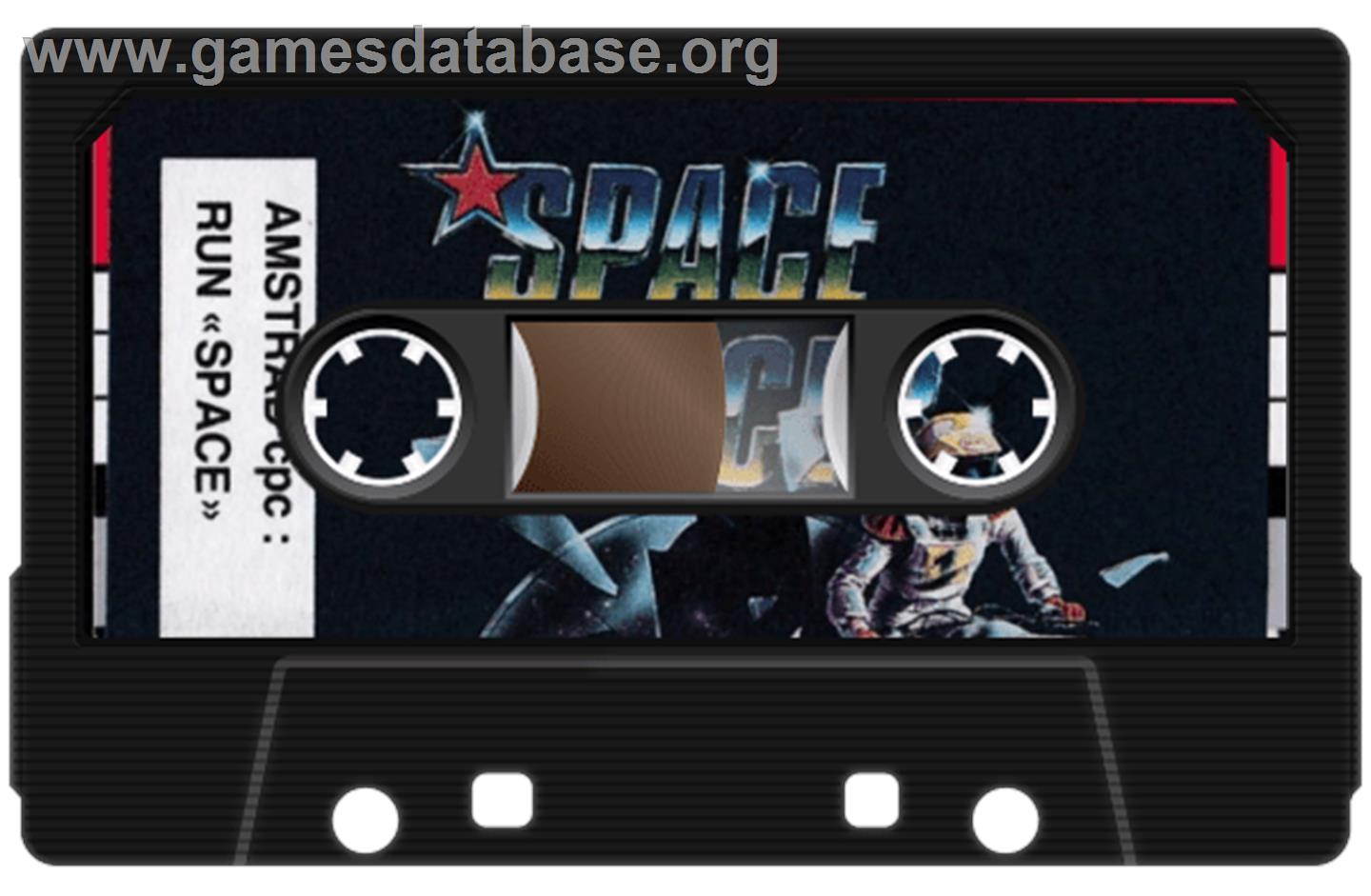 Space Racer - Amstrad CPC - Artwork - Cartridge