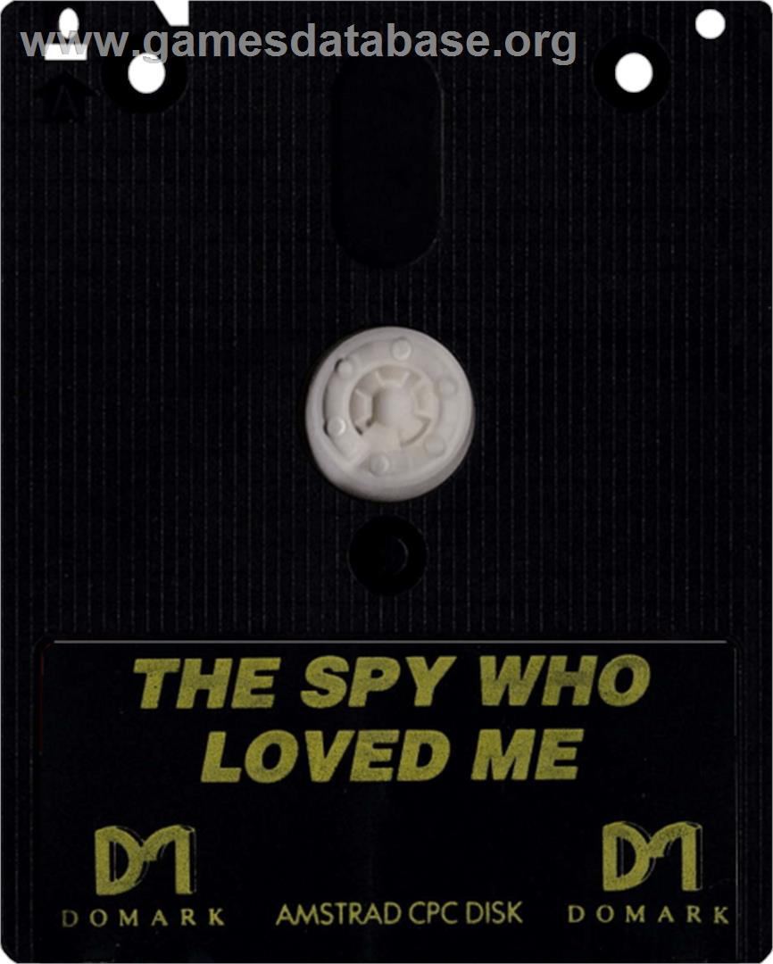 Spy Who Loved Me - Amstrad CPC - Artwork - Cartridge