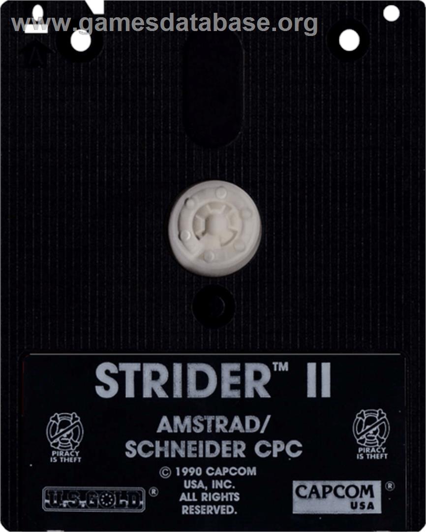 Strider 2 - Amstrad CPC - Artwork - Cartridge