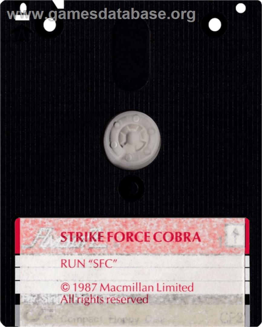 Strike Force Cobra - Amstrad CPC - Artwork - Cartridge