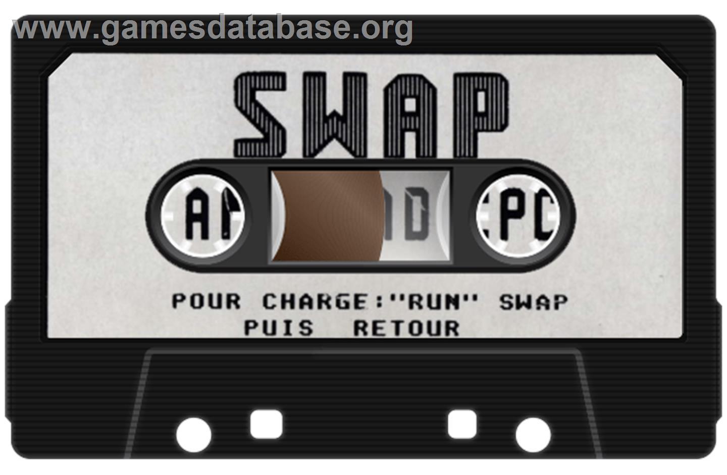 Swap - Amstrad CPC - Artwork - Cartridge