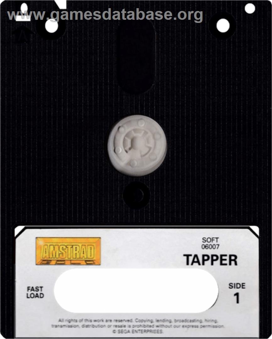 Tapper - Amstrad CPC - Artwork - Cartridge
