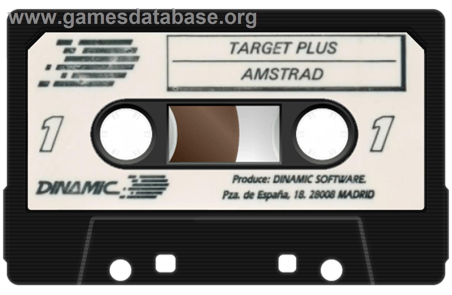 Target Plus - Amstrad CPC - Artwork - Cartridge