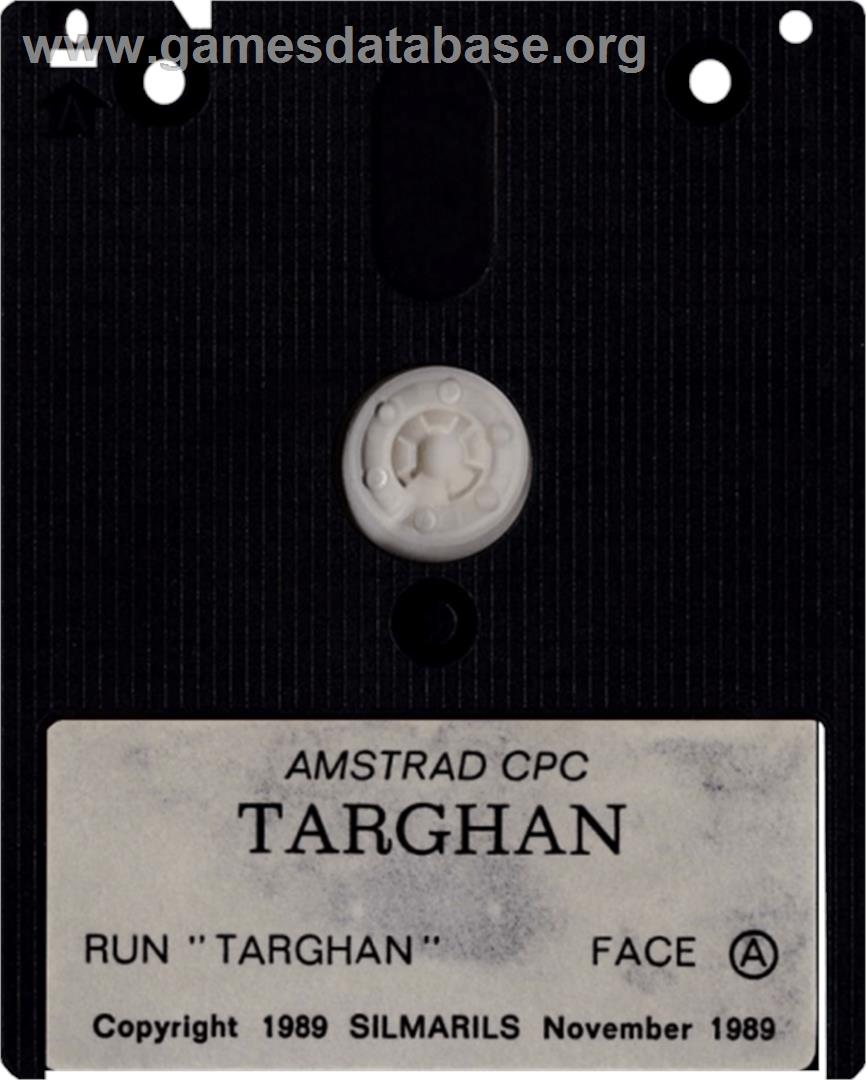 Targhan - Amstrad CPC - Artwork - Cartridge