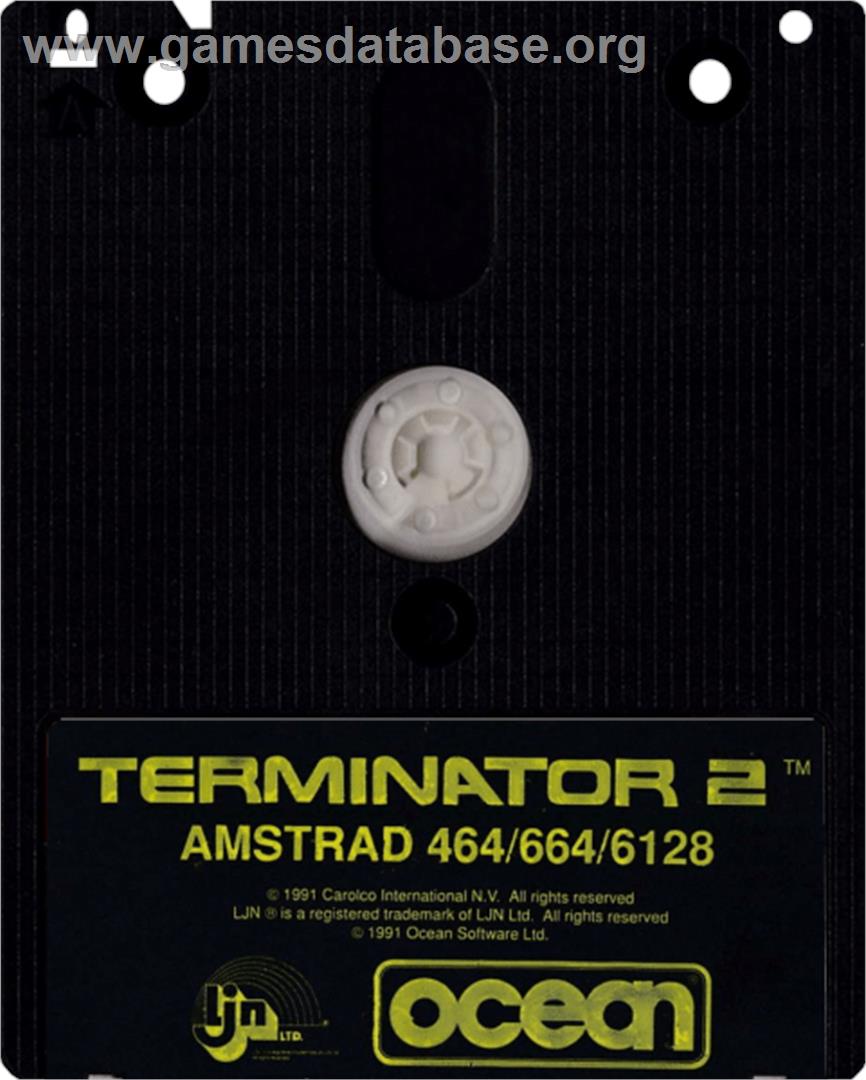 Terminator 2 - Judgment Day - Amstrad CPC - Artwork - Cartridge