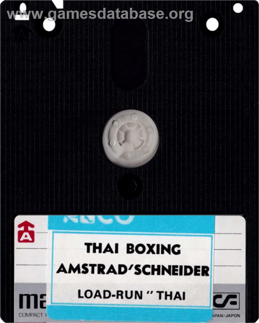 Thai Boxing - Amstrad CPC - Artwork - Cartridge
