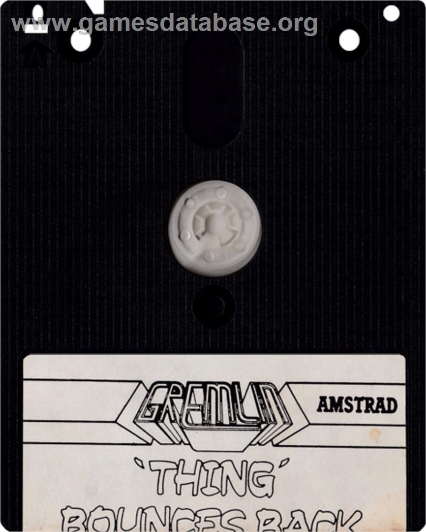 Thing Bounces Back - Amstrad CPC - Artwork - Cartridge