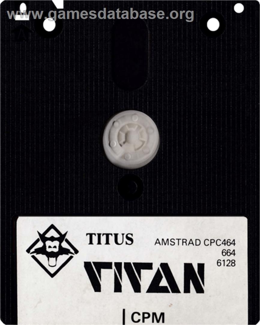 Titan - Amstrad CPC - Artwork - Cartridge