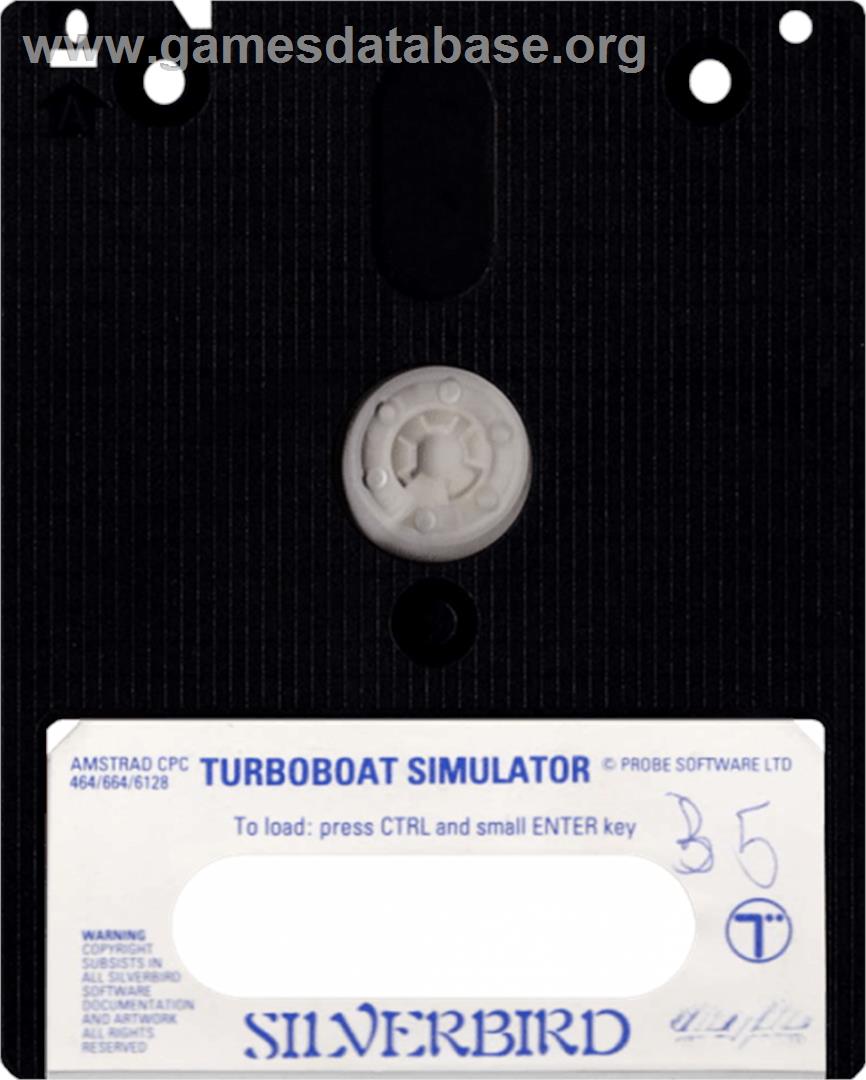 Turbo Boat Simulator - Amstrad CPC - Artwork - Cartridge