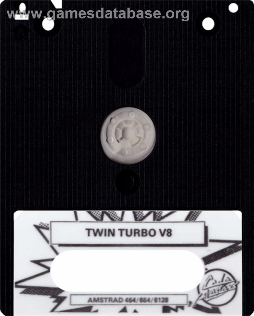 Twin Turbo V8 - Amstrad CPC - Artwork - Cartridge