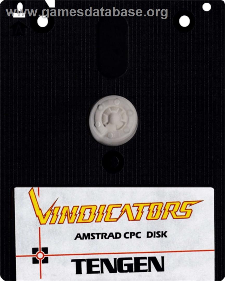 Vindicators - Amstrad CPC - Artwork - Cartridge
