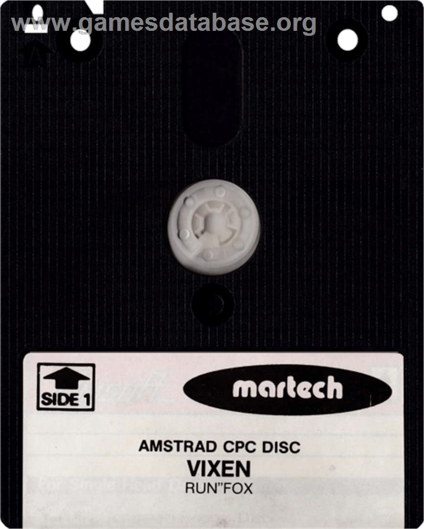 Vixen - Amstrad CPC - Artwork - Cartridge