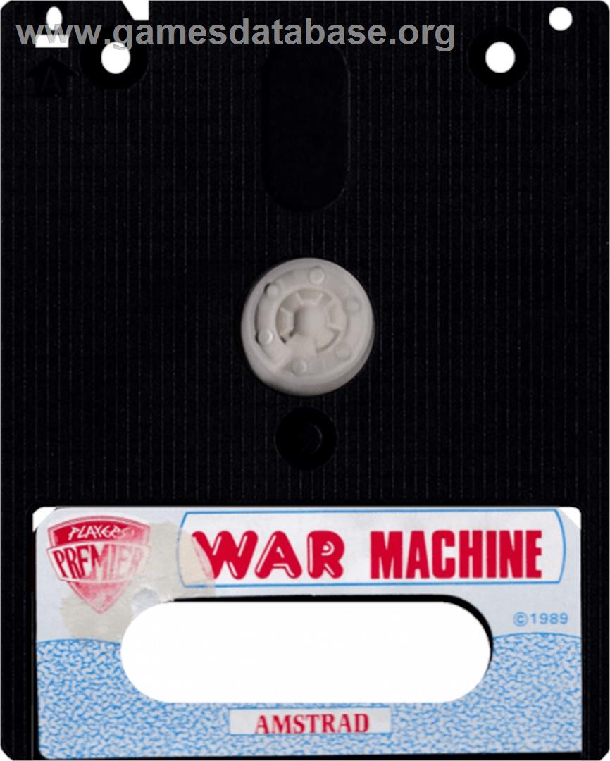 War Machine - Amstrad CPC - Artwork - Cartridge