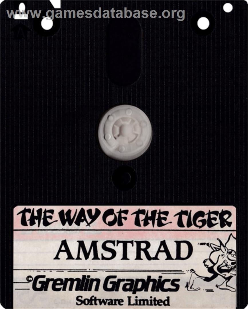 Way of the Tiger - Amstrad CPC - Artwork - Cartridge