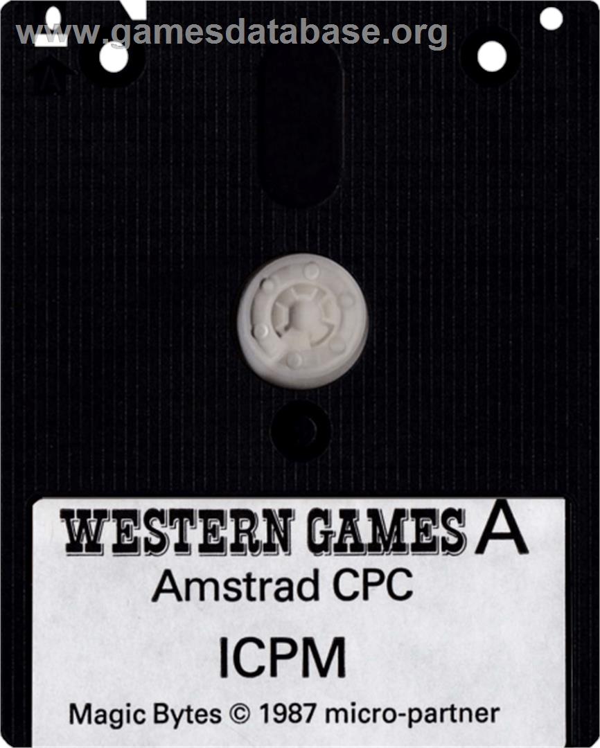 Western Games - Amstrad CPC - Artwork - Cartridge