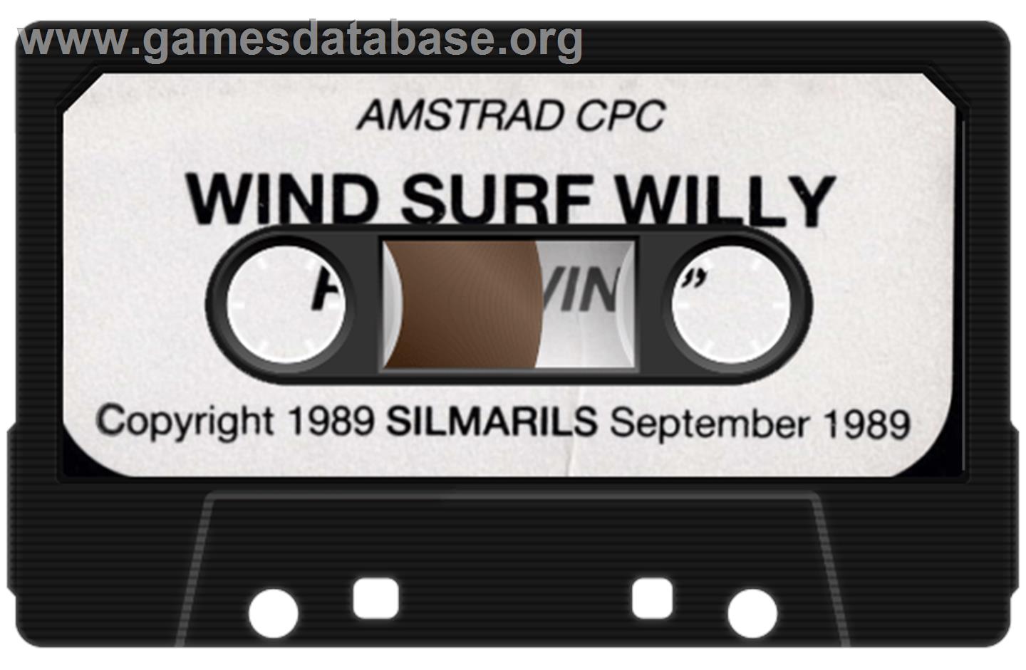 Windsurf Willy - Amstrad CPC - Artwork - Cartridge
