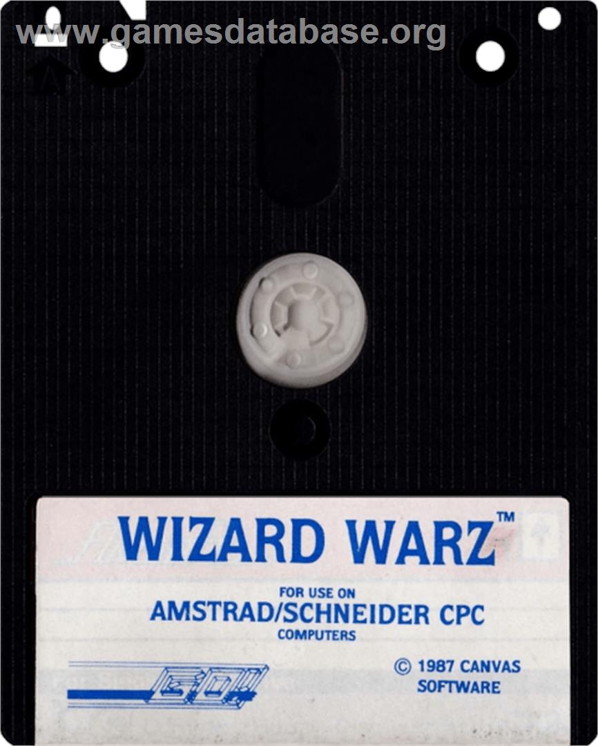 Wizard Warz - Amstrad CPC - Artwork - Cartridge