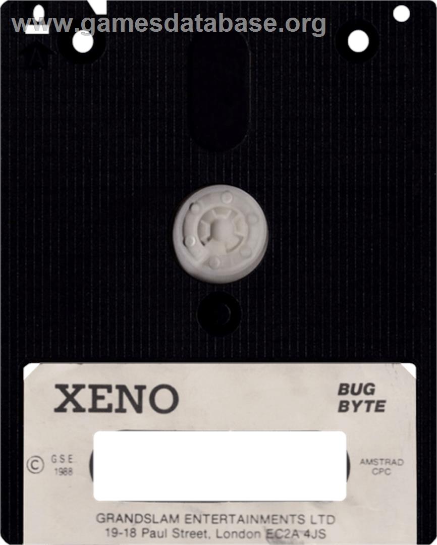 Xeno - Amstrad CPC - Artwork - Cartridge