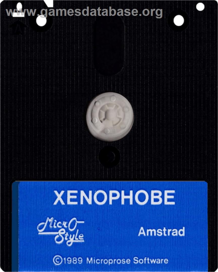 Xenophobe - Amstrad CPC - Artwork - Cartridge