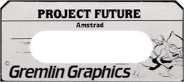 Top of cartridge artwork for Future on the Amstrad CPC.