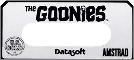 Top of cartridge artwork for Goonies, The on the Amstrad CPC.