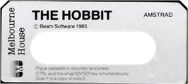 Top of cartridge artwork for Hobbit on the Amstrad CPC.