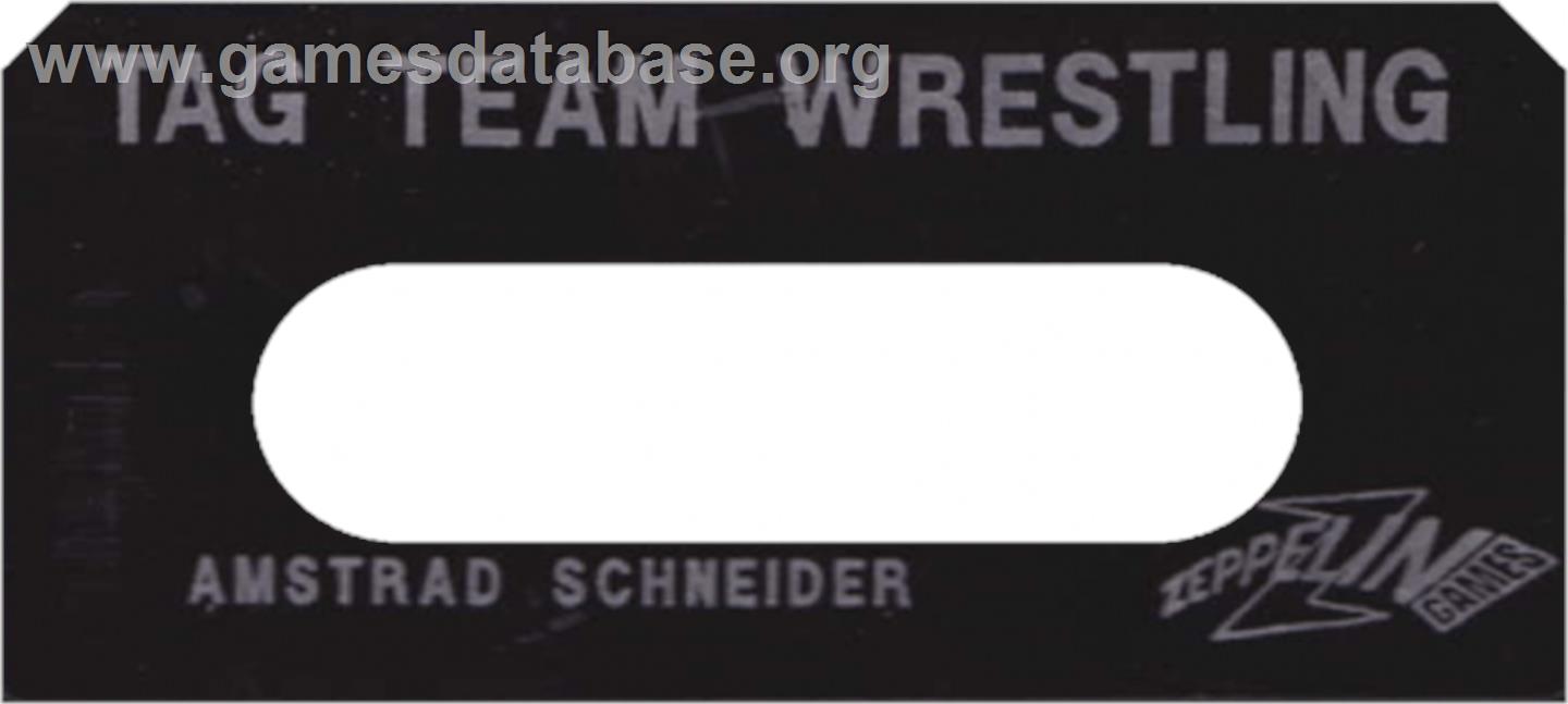 American Tag Team Wrestling - Amstrad CPC - Artwork - Cartridge Top