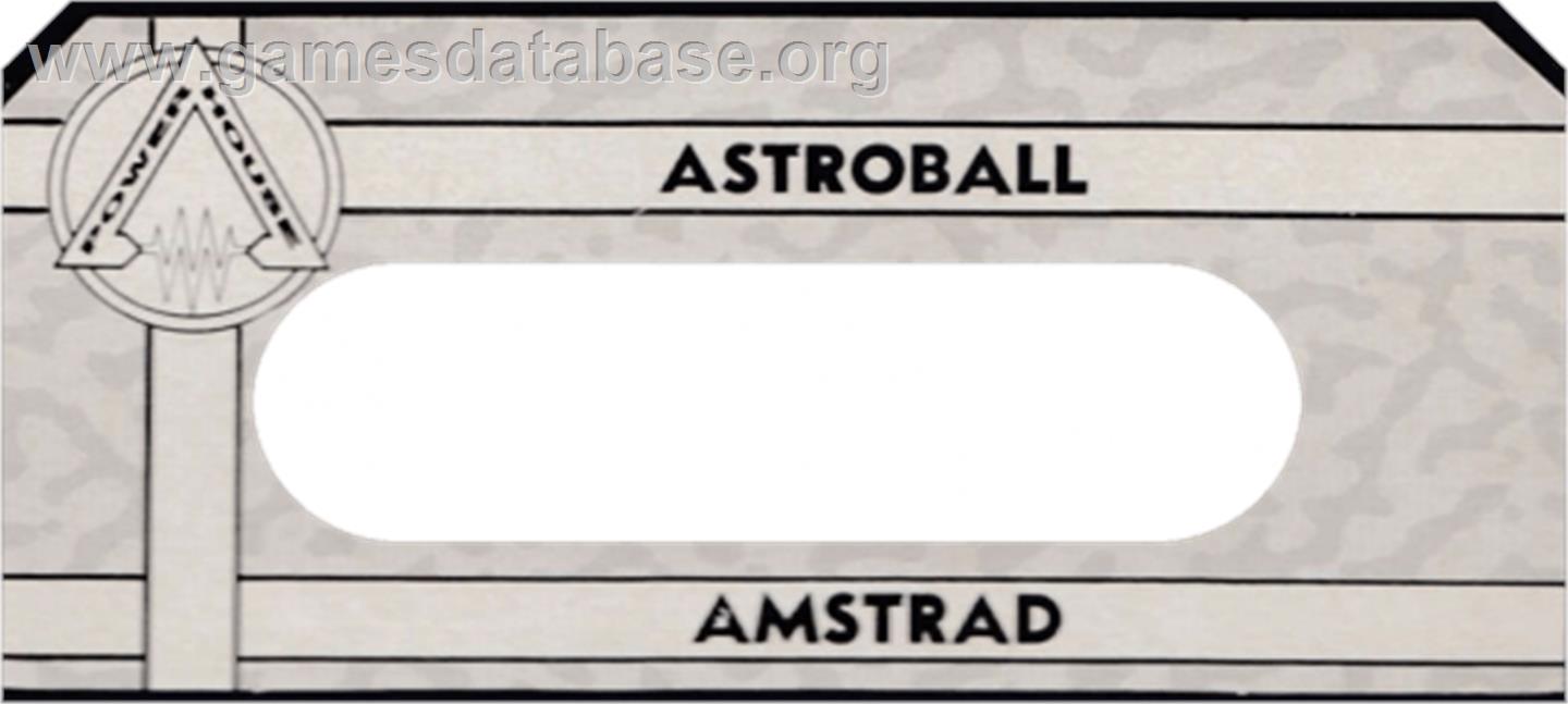 Angleball - Amstrad CPC - Artwork - Cartridge Top