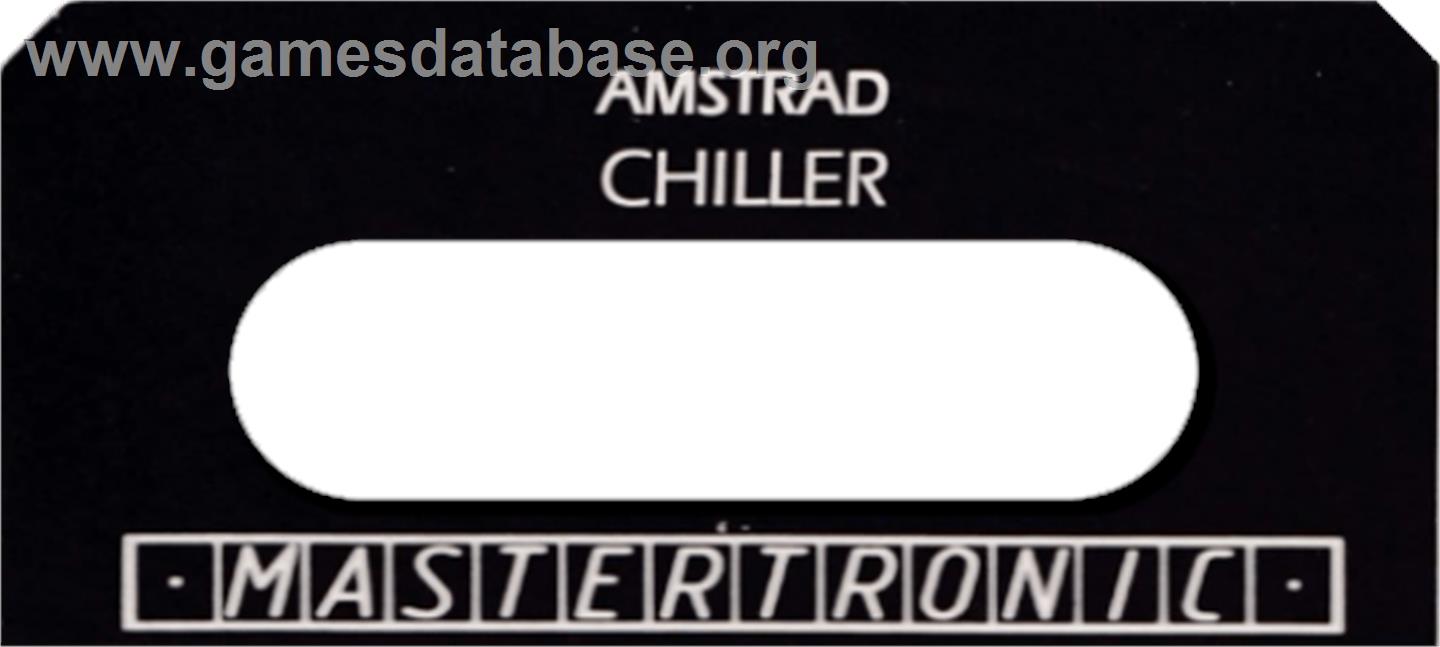 Chiller - Amstrad CPC - Artwork - Cartridge Top