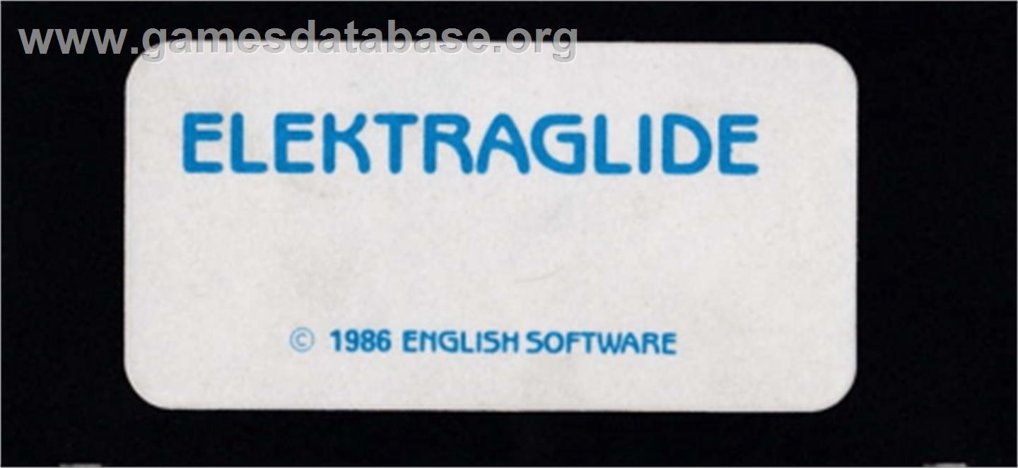 Elektraglide - Amstrad CPC - Artwork - Cartridge Top
