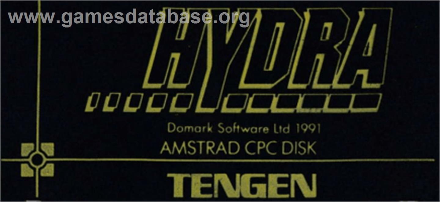 Hydra - Amstrad CPC - Artwork - Cartridge Top