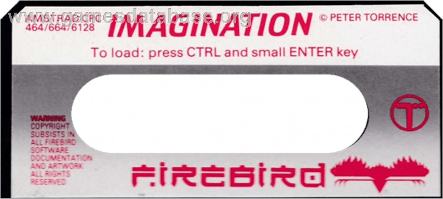 Imagination - Amstrad CPC - Artwork - Cartridge Top