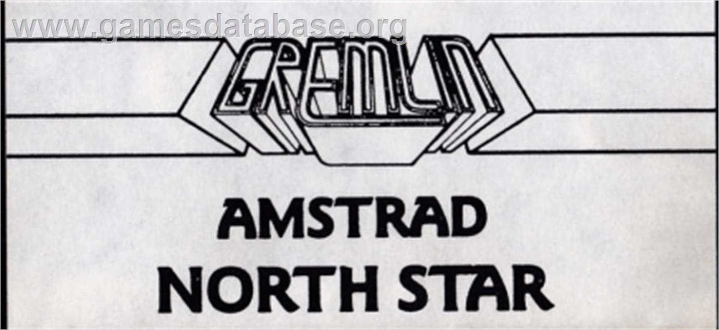 NorthStar - Amstrad CPC - Artwork - Cartridge Top