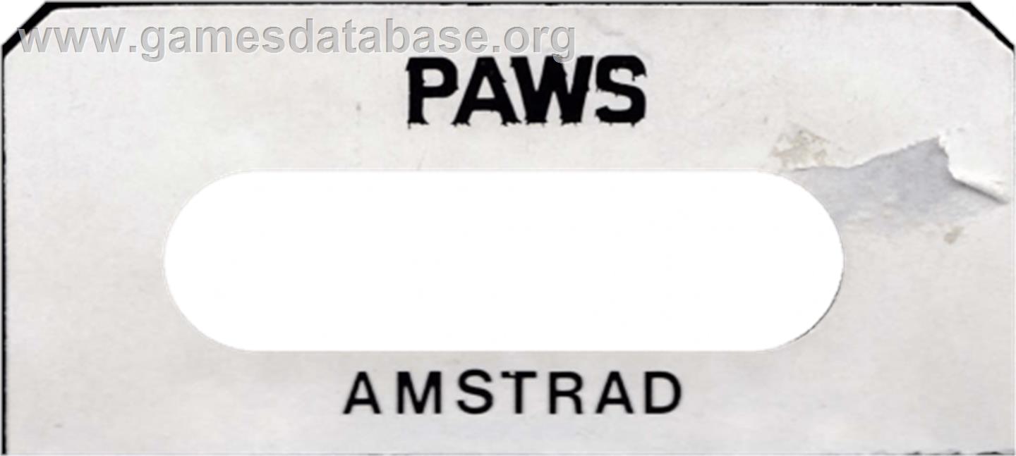 Pathways - Amstrad CPC - Artwork - Cartridge Top