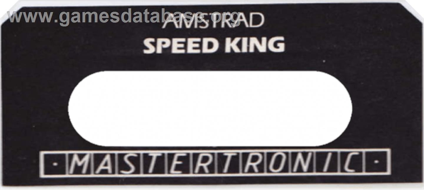 Speedboat Assassins - Amstrad CPC - Artwork - Cartridge Top